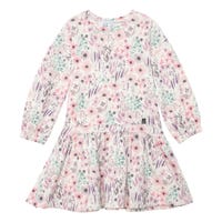 Robe Fleur Printaniere 7-10ans