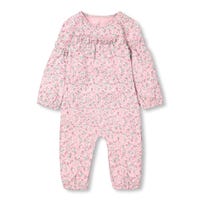 Combinaison Fleur Maison 6-24mois