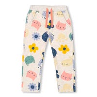 Pantalon Ouaté Chats 3-6ans