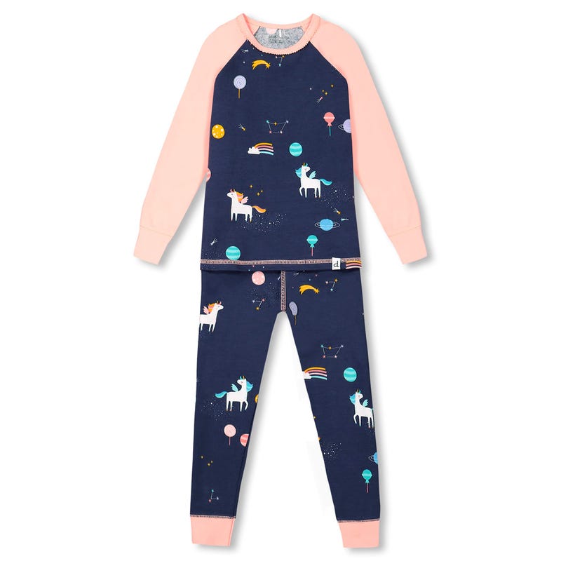 Unicorn Pajama Set 3-6y