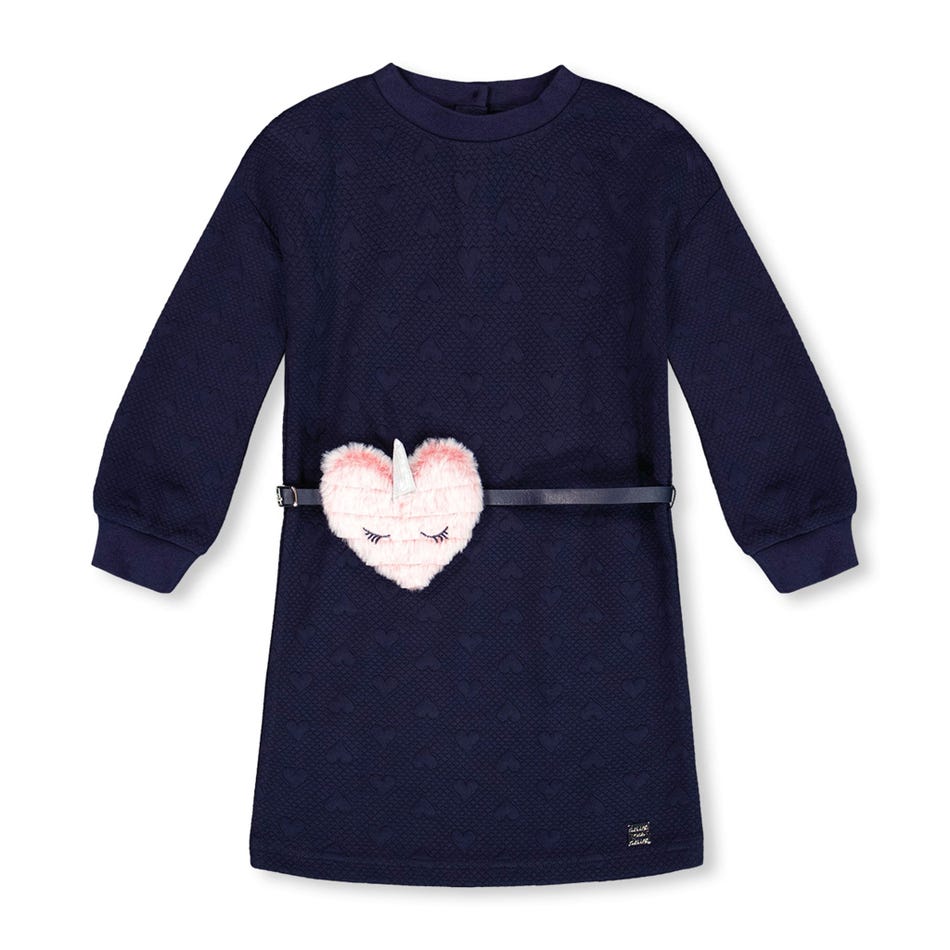Unicorn Heart Dress 7-10y