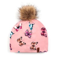 Tuque Pompon Papillon 6-24mois 