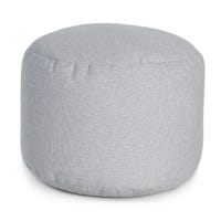 Pouf Repose Pieds - Gris Galet