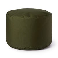 Pouf Repose-pieds Rond - Olive
