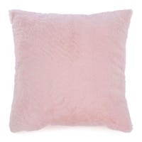 Coussin Fausse Fourrure - Rose