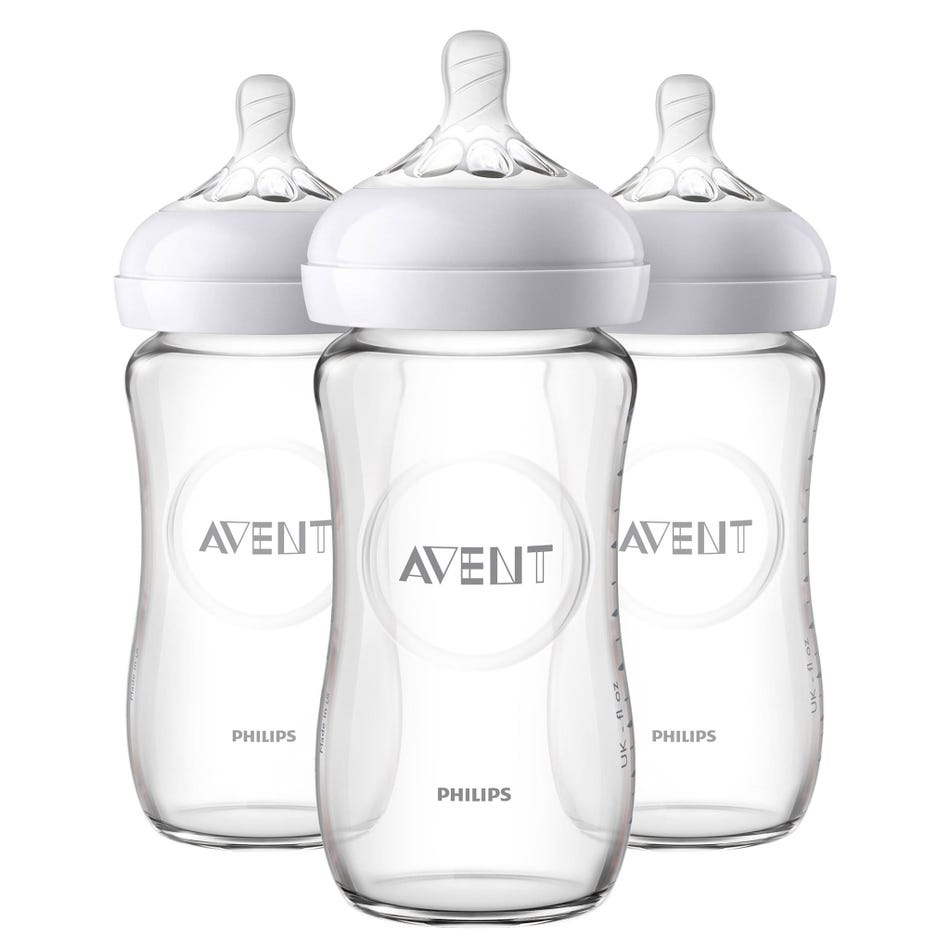 Philips Avent Natural Baby Bottle Glass 8oz