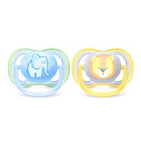 Suce Orthodontique 0-6m Ultra Air Paquet de 2 - Bleu