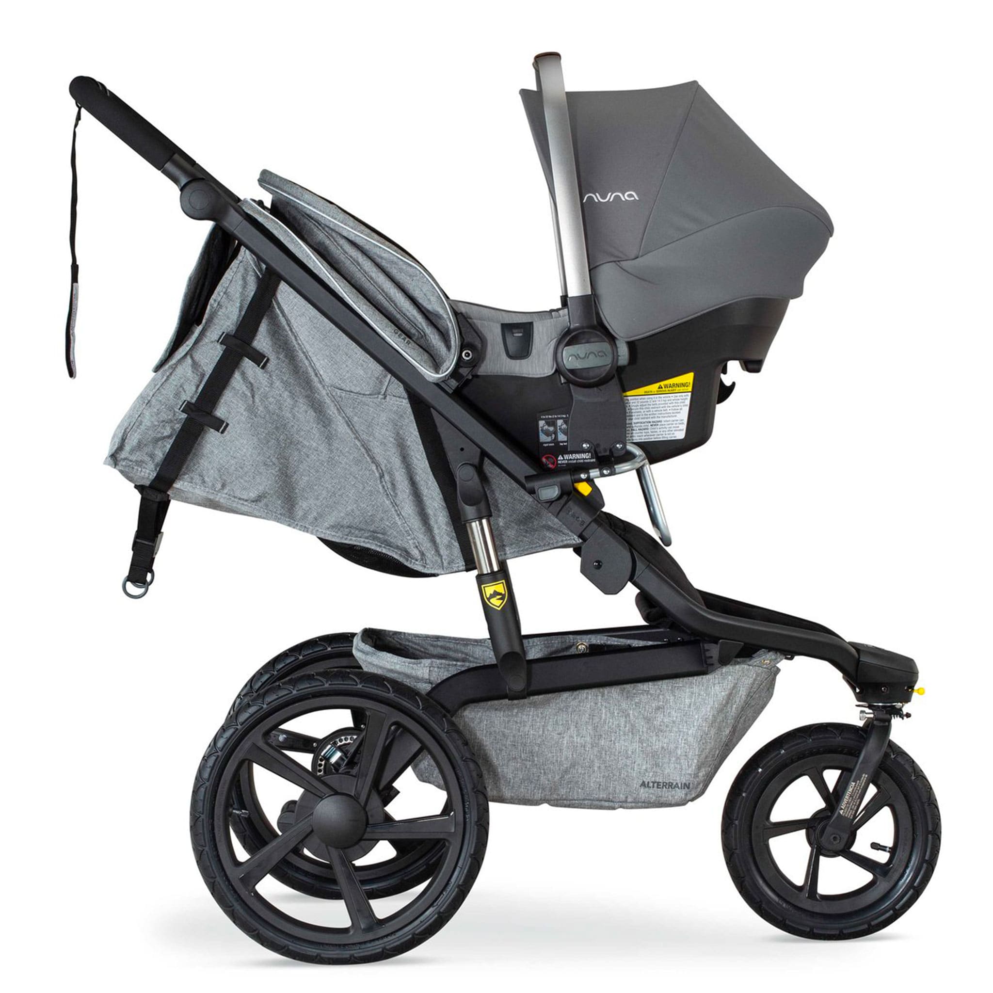 Bob Gear Single Jogging Stroller Adapter for Cybex Maxi Cosi Nuna Car Seats Clement