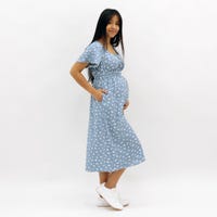 Robe Maternité Boutons