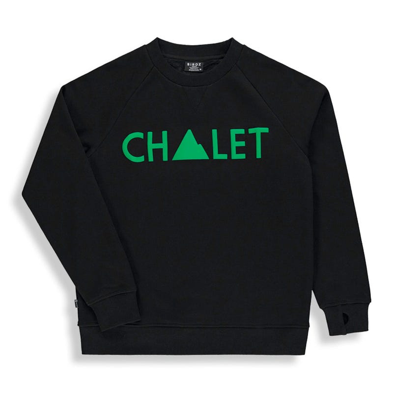 Chalet Sweater Black 2-12y