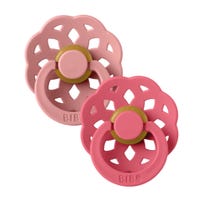 Suce Boheme 6-18m Paquet de 2 - Rose / Corail (Grandeur 2)