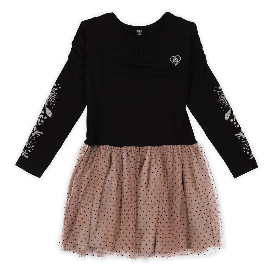 Confetti Gold Dress 7-12y