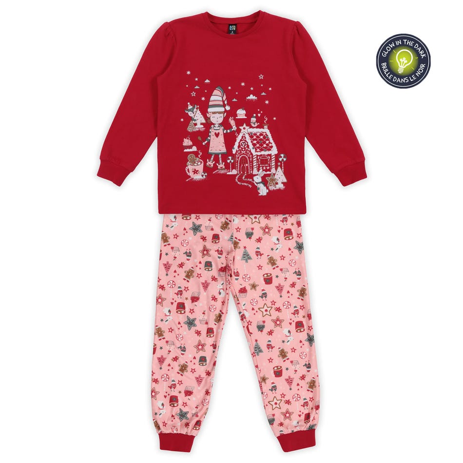 Elves Pajamas 7-12y
