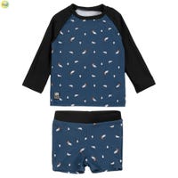 Maillot 2 Pièces Manches Longues UV Oiseaux 12-24mois
