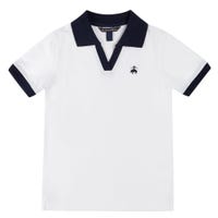 Bermuda White Polo 4-14y