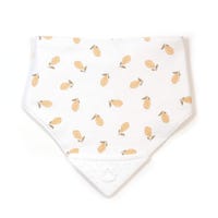 Teething Bib - Lemon Leaf