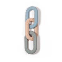 Silicone Rattle Ring - Forest