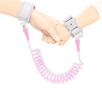 Safety Bracelet with Key - Pink