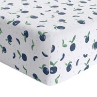 Drap Contour pour Lit de Bébé - Bleuet
