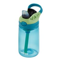 Kids Straw Water Bottle - Blue