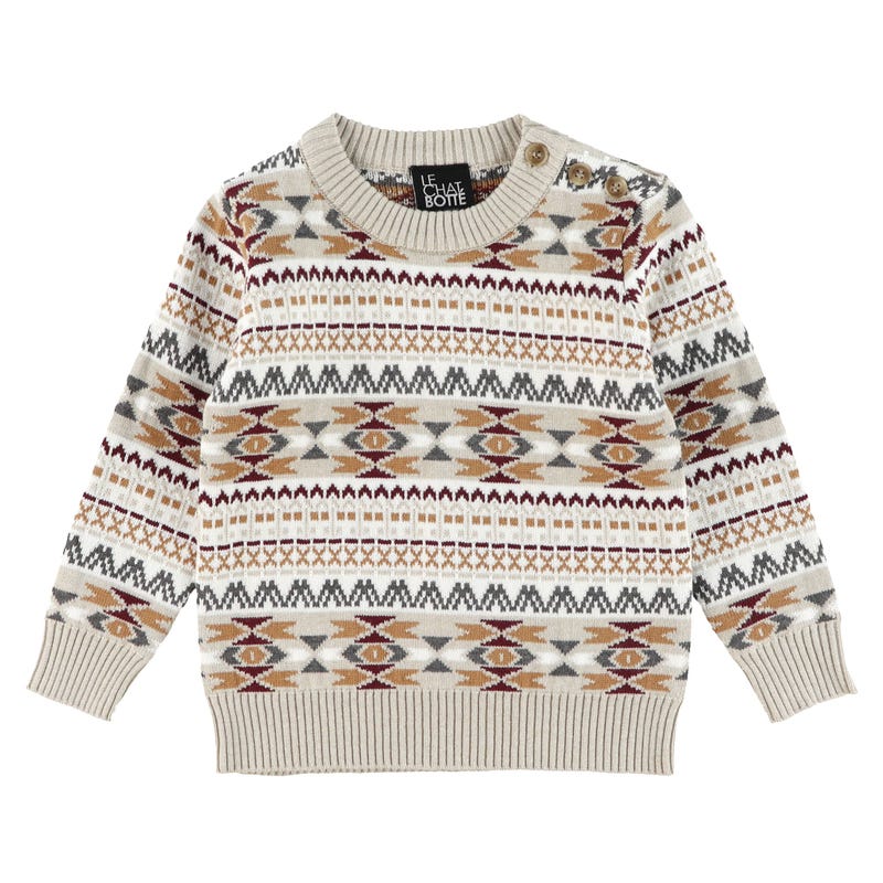 Pull Tricot Aventure 3-24mois