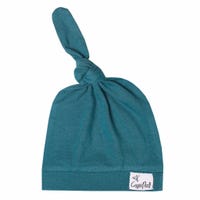 Top Knot Hat 0-4m - Steel