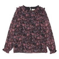Blouse Dobby Fleurs 7-14ans