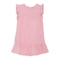 Robe Lurex Fleurs 2-6ans