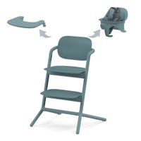 Chaise Haute 3-en-1 Lemo - Stone Bleu