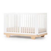 Spirit 8-In-1 Convertible Crib - White/Natural