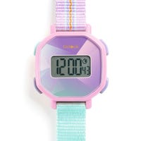 Montre Digitale - Prisme Mauve