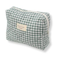 MAMA Pouch - Gingham Sage