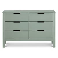 Colby 6-Drawer Double Dresser - Light Sage