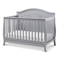 Emmett 4-in-1 Convertible Crib - Grey