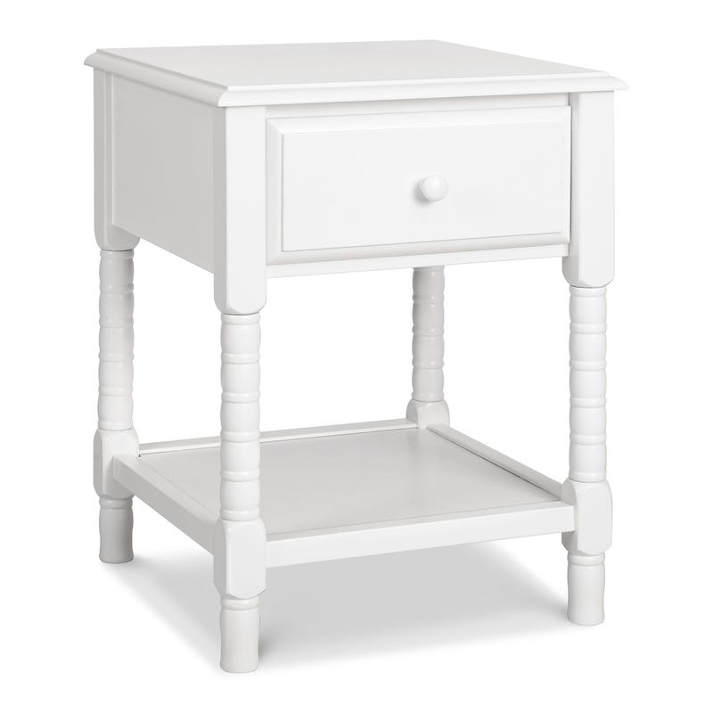 Jenny Lind Spindle Nightstand - White