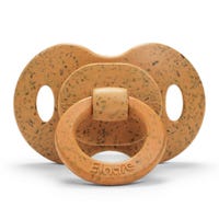 Bamboo Pacifier Silicone 3m+ - Gold