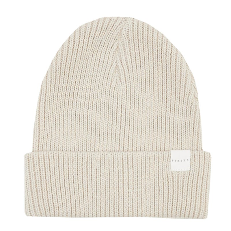 Crème Knit Hat 3-24m