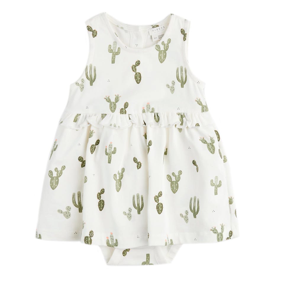 Cactus print Dress 3-24m