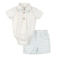 Ensemble Short Carreaux 3-24mois