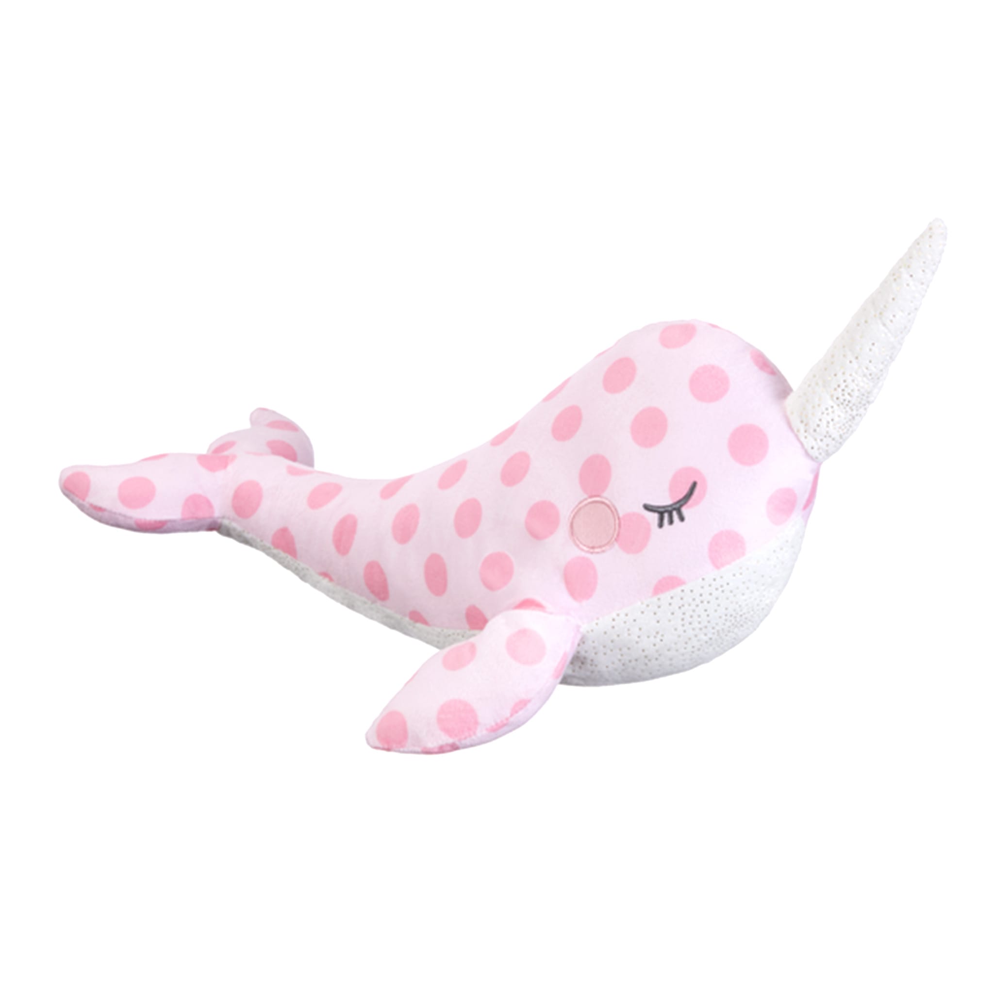 pink narwhal plush