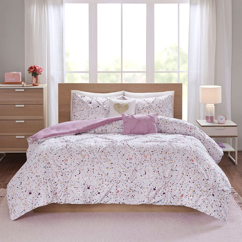 Double Comforter 5 Pieces - Abby