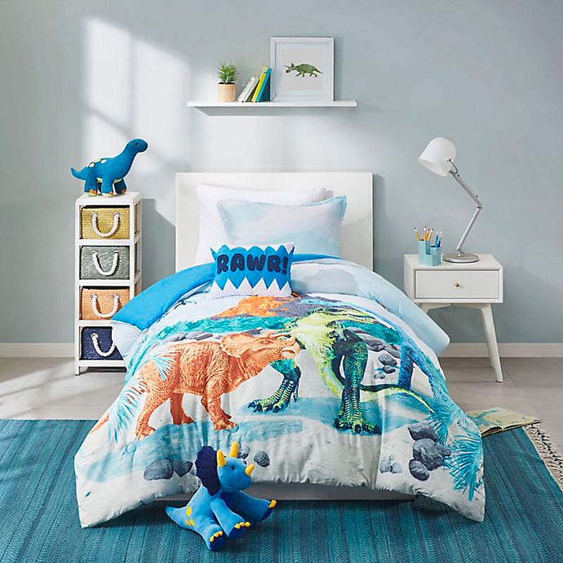 Double/Queen Comforter Set - Dino