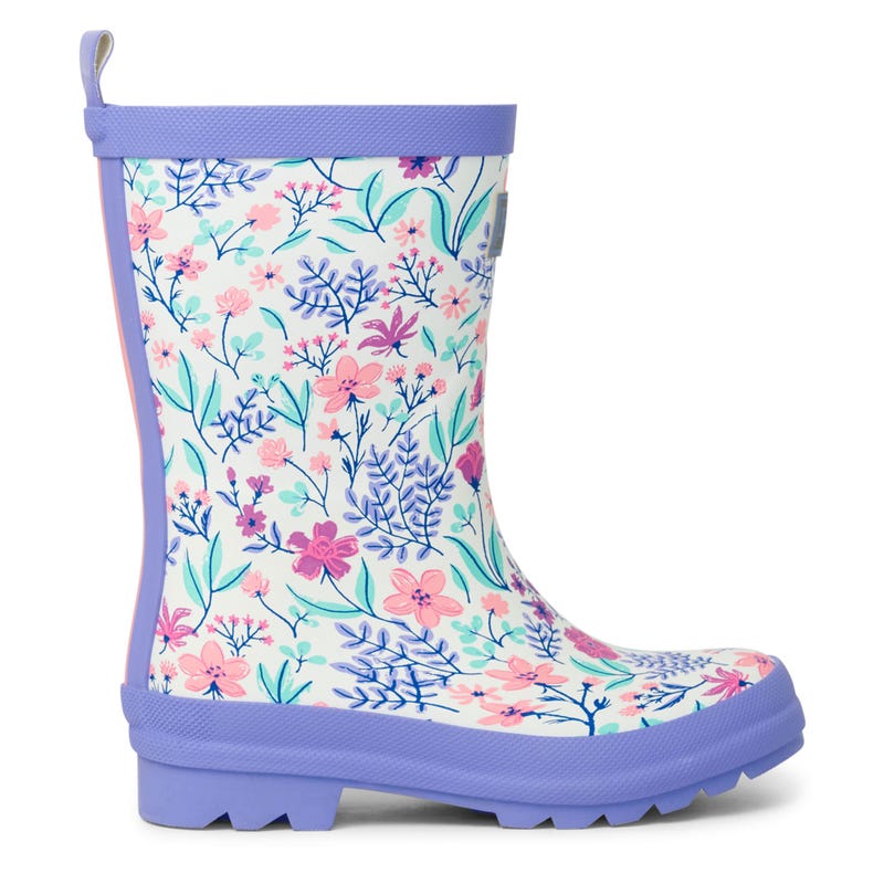 Wild Flowers Rain Boots Sizes 4-3