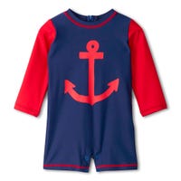Maillot UV Une Pièce Ancre 3-24mois
