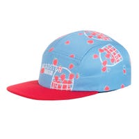 Strawberry Five Panel Cap 2-16y
