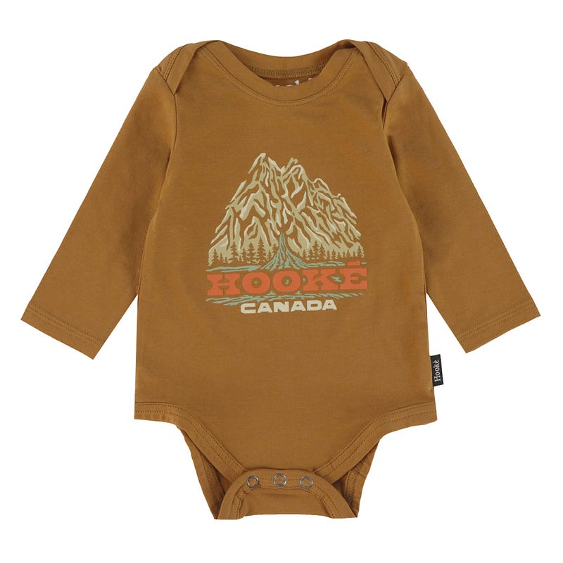 Baby Diaper Cover Long Sleeves Mountain 3-24m