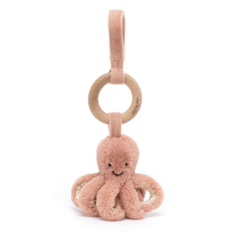 Odell Octopus Wooden Ring Stro