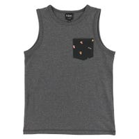 Vacations Pocket Tank Top 7-14y