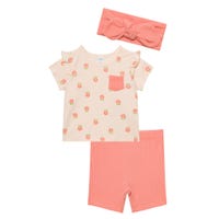 Flowers 3 Pieces Set 3-24m