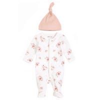 Off-White Blossoms Preemie Set